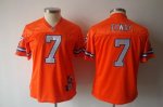 Jerseys Factory Cheap Broncos #7 John Elway Orange Women's Throw