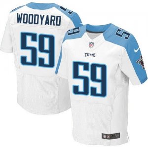 Jerseys Factory Cheap Nike Titans #59 Wesley Woodyard White Men'