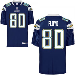 Jerseys Factory Cheap Chargers #80 Malcom Floyd Navy Blue Stitch