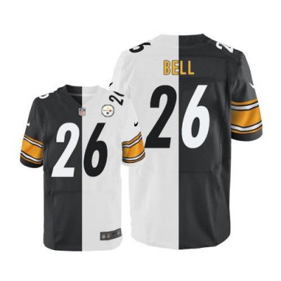 Jerseys Factory Cheap Nike Steelers #26 Le'Veon Bell White/Black