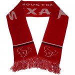 Jerseys Factory Cheap Houston Texans Red Metallic Thread Scarf