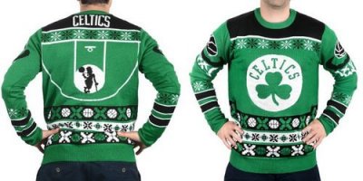 Jerseys Factory Cheap Boston Celtics Men's NBA Ugly Sweater