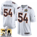 Jerseys Factory Cheap Nike Broncos #54 Brandon Marshall White Su