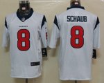 Jerseys Factory Cheap Nike Texans #8 Matt Schaub White Men's Emb