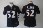 Jerseys Factory Cheap Nike Ravens #52 Ray Lewis Black Alternate