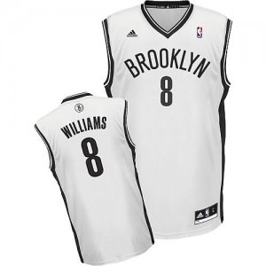 Jerseys Factory Cheap Nets #8 Deron Williams Blue ABA Hardwood C