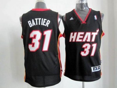 Jerseys Factory Cheap Revolution 30 Heat #31 Shane Battier Black
