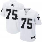 Jerseys Factory Cheap Nike Raiders #75 Howie Long White Men's Em