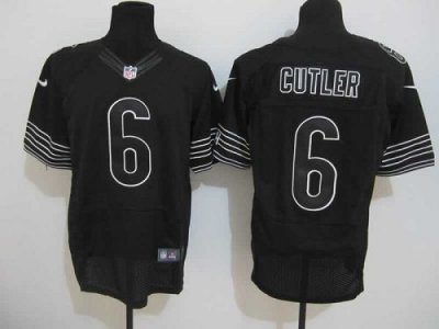 Jerseys Factory Cheap Nike Bears #6 Jay Cutler Black Shadow Men'