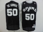 Jerseys Factory Cheap Spurs #50 David Robinson Black "The Admira