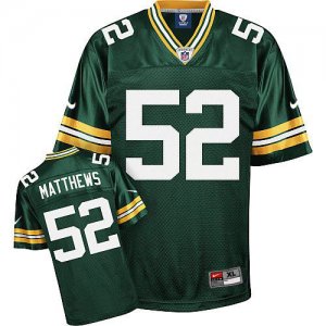 Jerseys Factory Cheap Nike Packers #52 Clay Matthews Green Stitc
