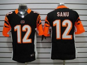 Jerseys Factory Cheap Nike Bengals #12 Mohamed Sanu Black Team C