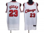 Jerseys Factory Cheap Bulls #23 Michael Jordan Embroidered White