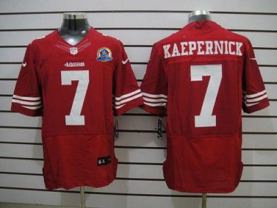 Jerseys Factory Cheap Nike 49ers #7 Colin Kaepernick Red Team Co