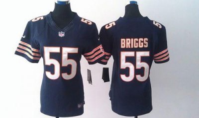 Jerseys Factory Cheap Nike Bears #55 Lance Briggs Navy Blue Team