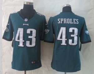 Jerseys Factory Cheap Nike Eagles #43 Darren Sproles Midnight Gr