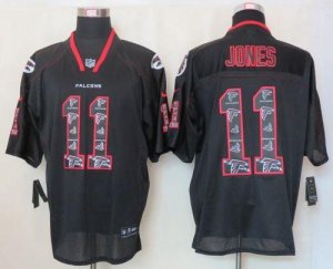 Jerseys Factory Cheap Nike Falcons #11 Julio Jones New Lights Ou
