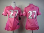Jerseys Factory Cheap Nike Ravens #27 Ray Rice Pink Women's Be L