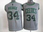 Jerseys Factory Cheap Celtics #34 Paul Pierce Grey Static Fashio