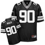 Jerseys Factory Cheap Nike Packers #90 B.J. Raji Black Shadow St