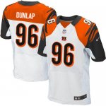 Jerseys Factory Cheap Nike Bengals #96 Carlos Dunlap White Men's