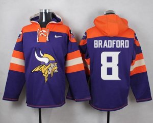 Jerseys Factory Cheap Nike Vikings #8 Sam Bradford Purple Player