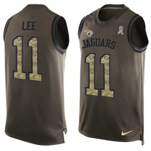 Jerseys Factory Cheap Nike Jaguars #11 Marqise Lee Green Men's S