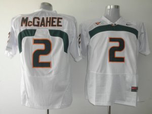 Jerseys Factory Cheap Hurricanes #2 Willis McGahee White Embroid