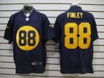 Jerseys Factory Cheap Nike Packers #88 Jermichael Finley Navy Bl
