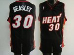 Jerseys Factory Cheap Heat #30 Michael Beasley Embroidered Black
