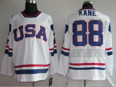 Jerseys Factory Cheap 2010 Olympic Team USA #88 Patrick Kane Emb