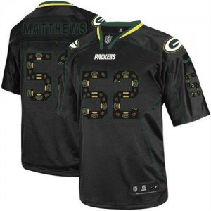 Jerseys Factory Cheap Nike Packers #52 Clay Matthews New Lights