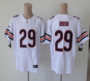 Jerseys Factory Cheap Nike Bears #29 Michael Bush White Men's Em