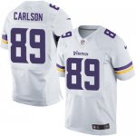 Jerseys Factory Cheap Nike Vikings #89 John Carlson White Men's