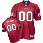 Jerseys Factory Cheap Texans Personalized Authentic Red NFL Jers