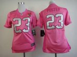 Jerseys Factory Cheap Nike Texans #23 Arian Foster Pink With 10T
