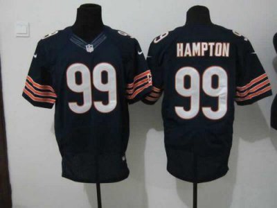 Jerseys Factory Cheap Nike Bears #99 Dan Hampton Navy Blue Team
