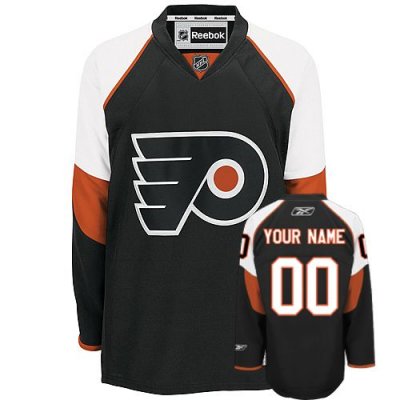 Jerseys Factory Cheap Flyers Personalized Authentic Black NHL Je