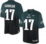 Jerseys Factory Cheap Nike Eagles #17 Nelson Agholor Midnight Gr