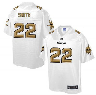 Jerseys Factory Cheap Nike Vikings #22 Harrison Smith White Men'
