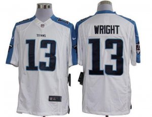 Jerseys Factory Cheap Nike Titans #13 Kendall Wright White Men's