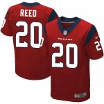Jerseys Factory Cheap Nike Texans #20 Ed Reed Red Alternate Men'