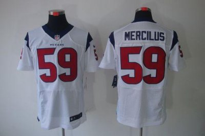 Jerseys Factory Cheap Nike Texans #59 Whitney Mercilus White Men