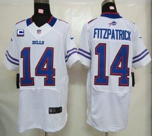 Jerseys Factory Cheap Nike Bills #14 Ryan Fitzpatrick White With