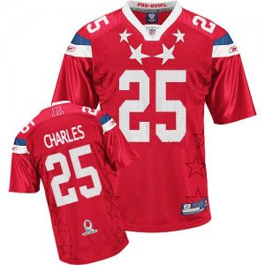 Jerseys Factory Cheap Chiefs #25 Jamaal Charles 2011 Red Pro Bow