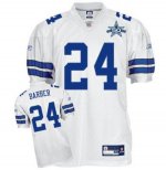 Jerseys Factory Cheap Cowboys #24 Marion Barber White Team 50TH