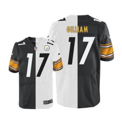 Jerseys Factory Cheap Nike Steelers #17 Joe Gilliam White/Black