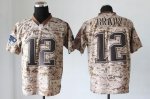 Jerseys Factory Cheap Nike Patriots #12 Tom Brady Camo Men's Emb