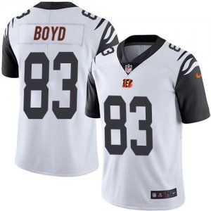 Jerseys Factory Cheap Nike Bengals #83 Tyler Boyd White Men's St