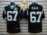 Jerseys Factory Cheap Nike Panthers #67 Ryan Kalil Black Team Co